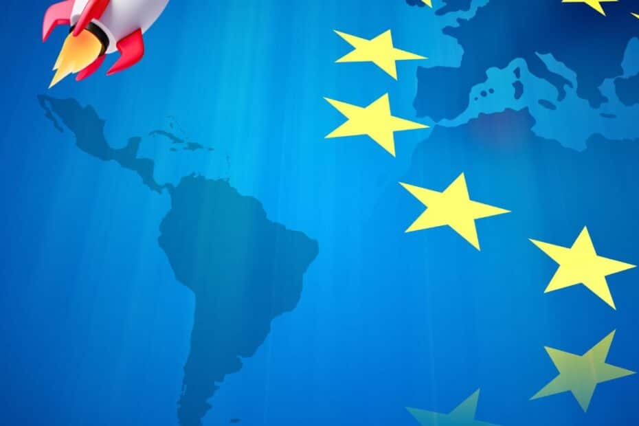 EU and Latin America with a rocket