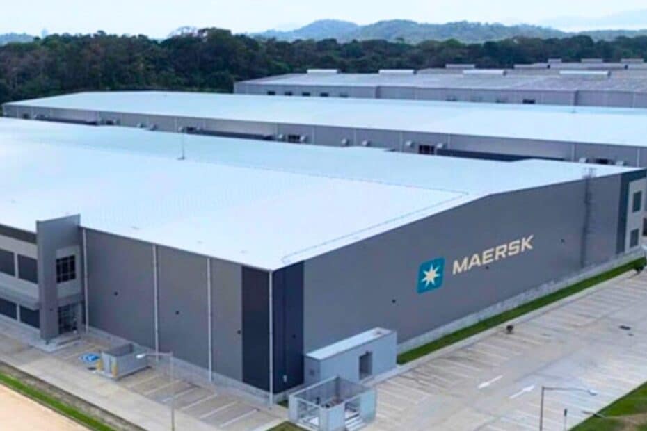 Maersk warehouse at Panama Pacifico