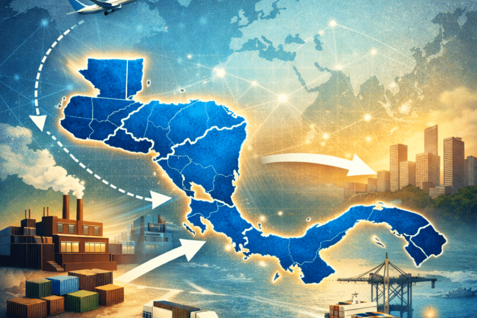 Central America Map and nearshoring